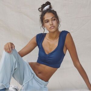 Free People movement breath deeper crop tank. Size XS